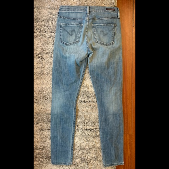 COH citizens of humanity jeans - Thompson medium rise cropped skinny - size 25 - Picture 4 of 6